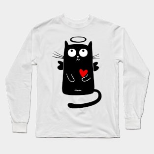 Angelicat. Long Sleeve T-Shirt